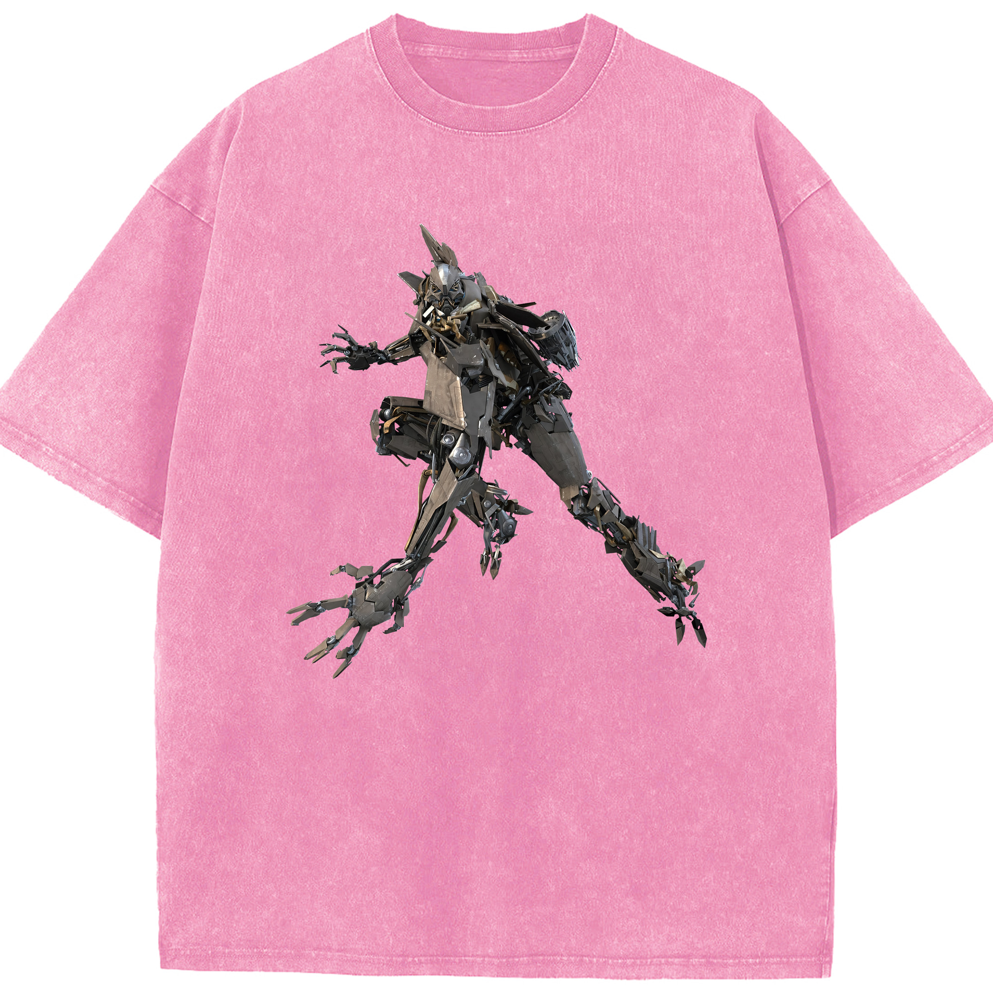 （画像用） Transformers トランスフォーマー 綿100% ヴィンテージ風 半袖Tシャツ（フロントプリント）